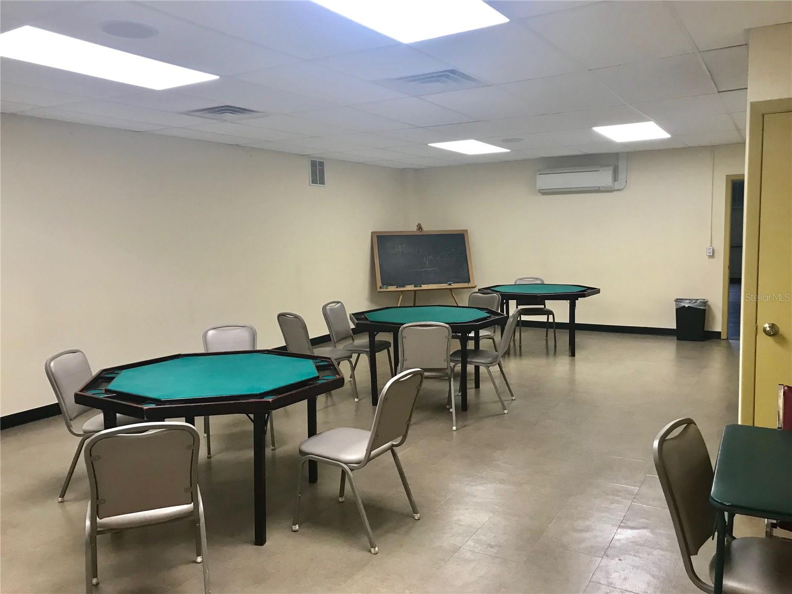 card room
