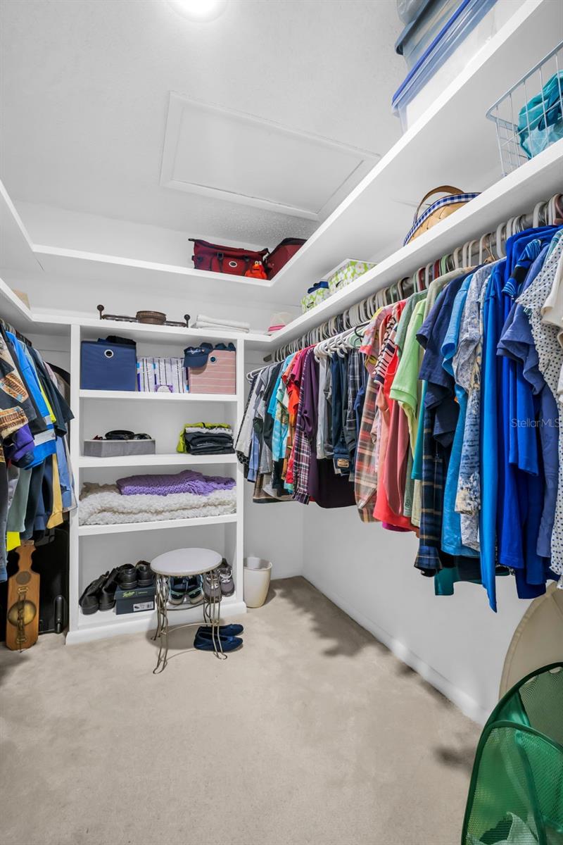 Primary Walk-in Closet