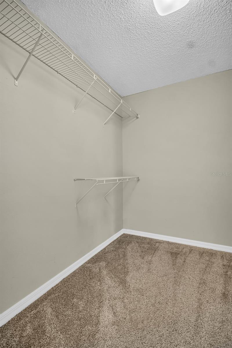 Walk-in Closet in primary