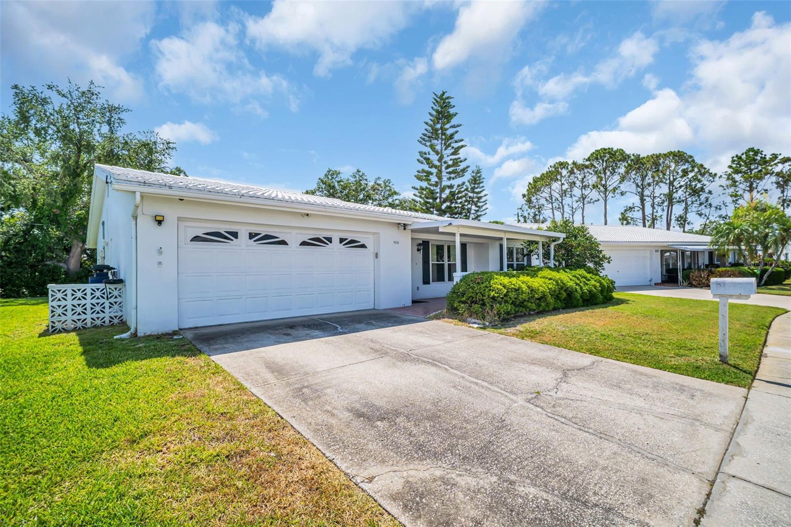 Front driveway
