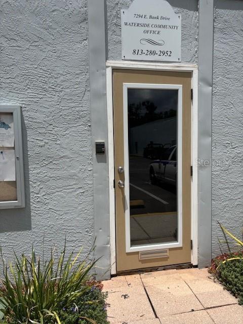 on site HOA  office