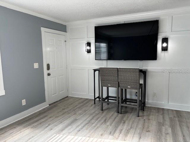 front door & desk