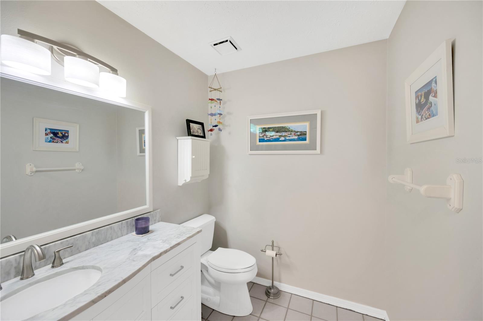 1st floor half bathroom.