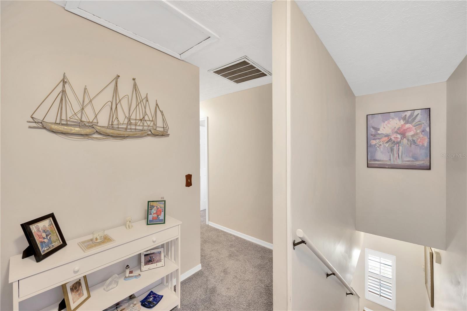 Upstairs landing.