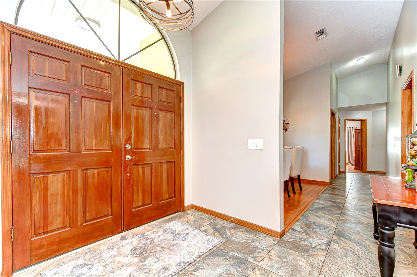 Double door entry!