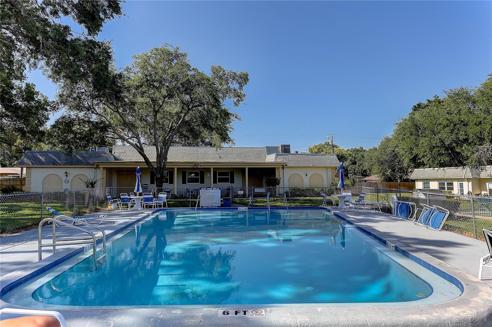 Clubhouse and Pool