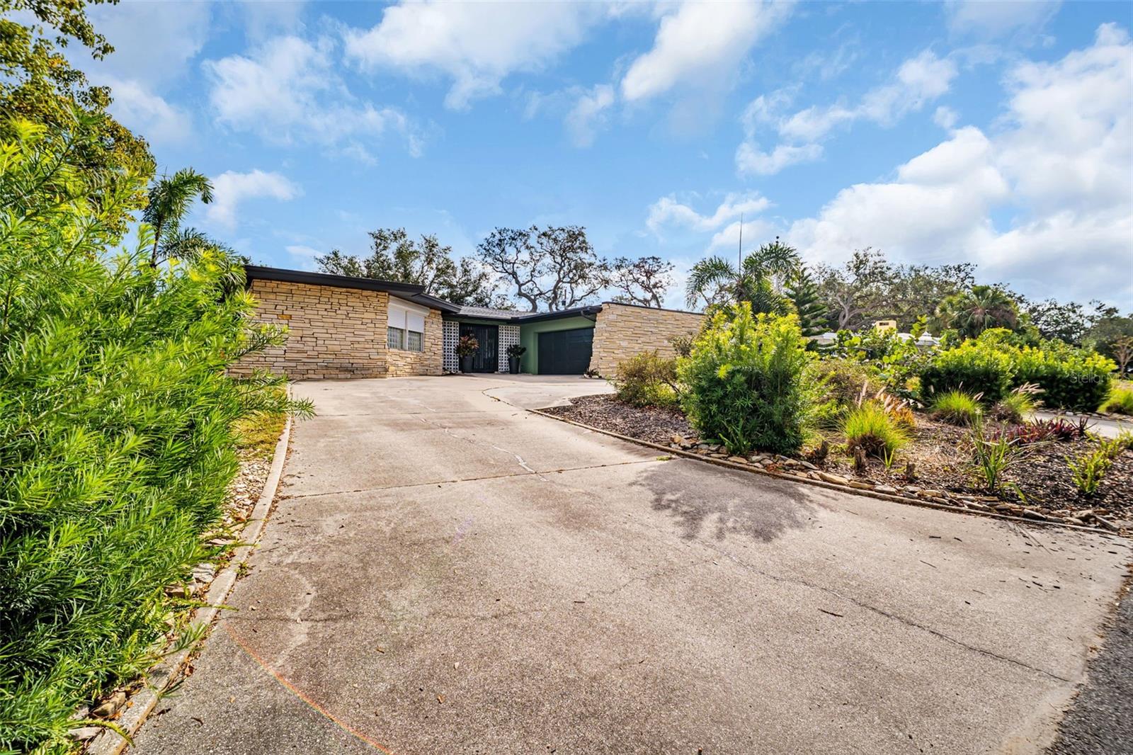 Front driveway view