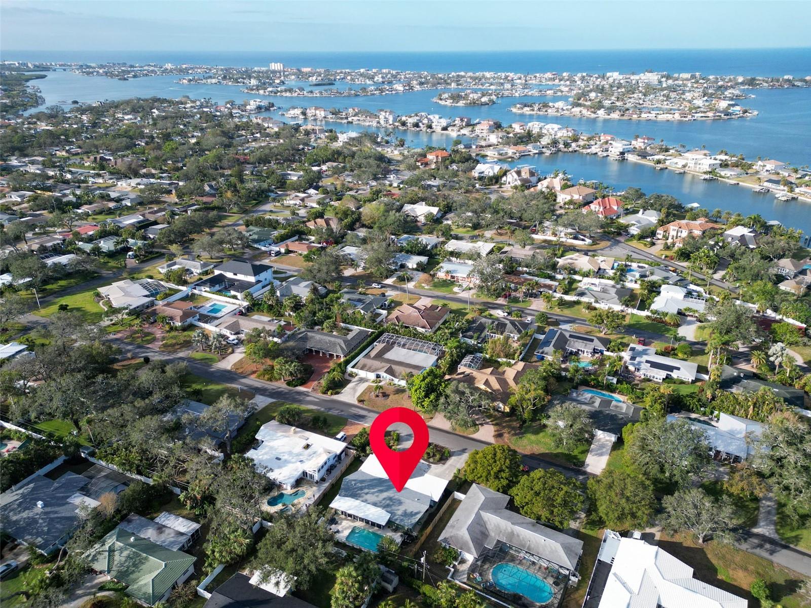 Arial View-So close to the Gulf and Intracoastal