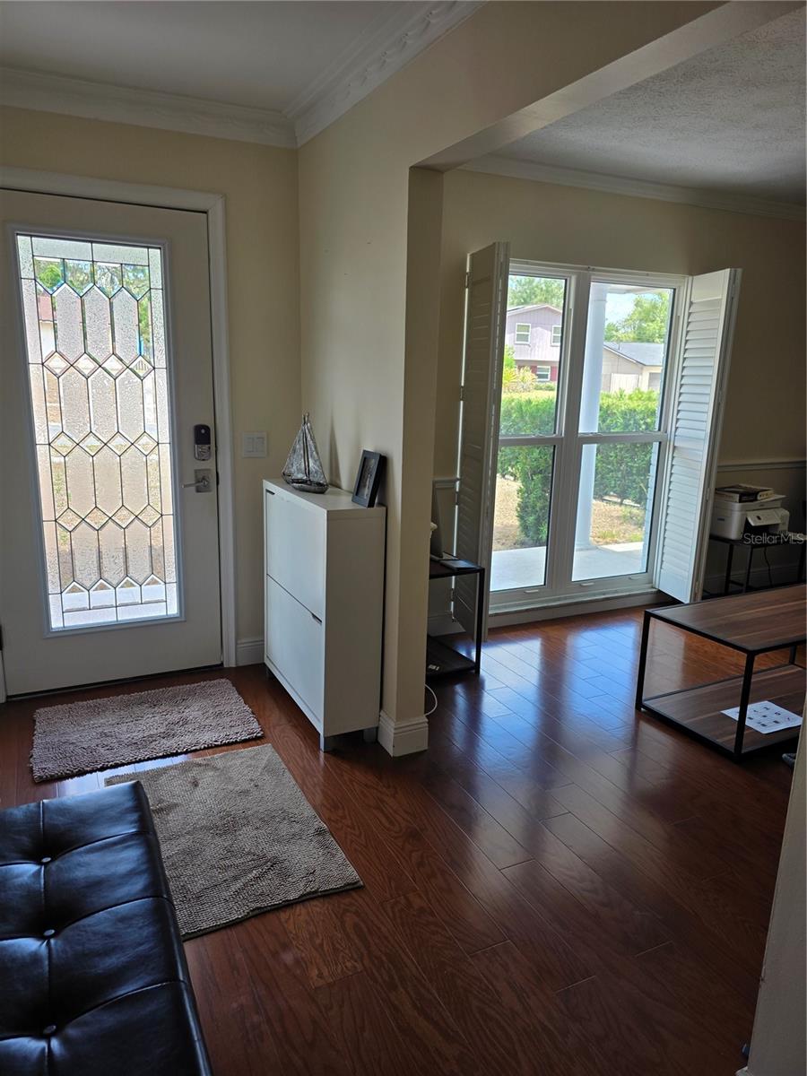 entry way / family room