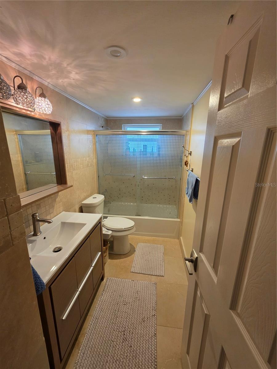 bathroom #2 with tub