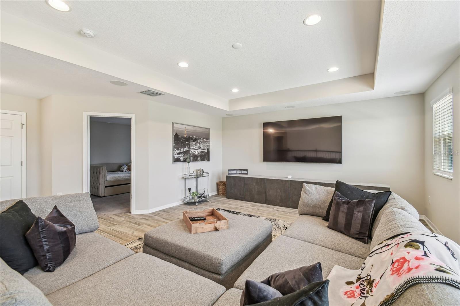 Loft/media room