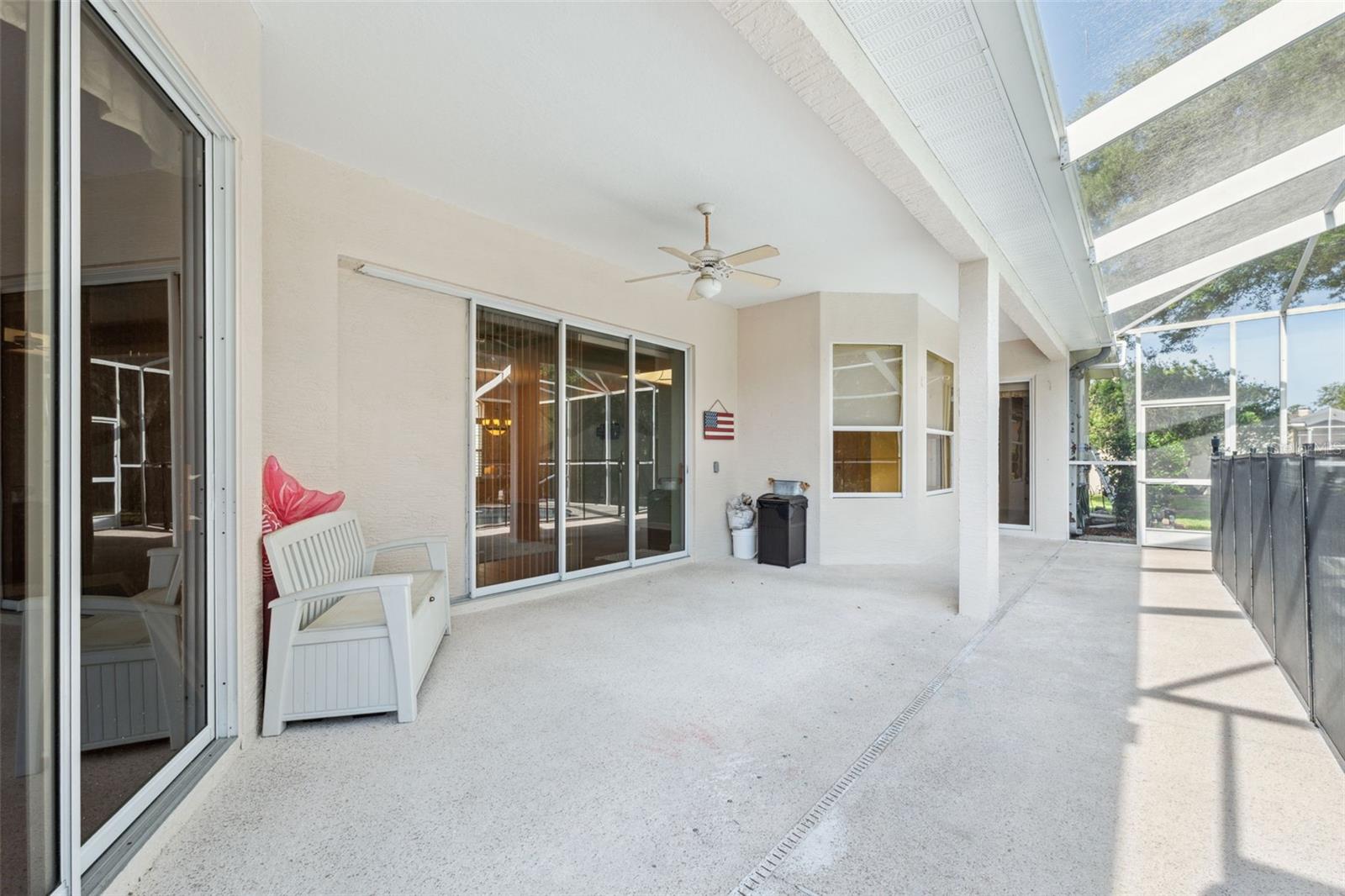 Rear Patio