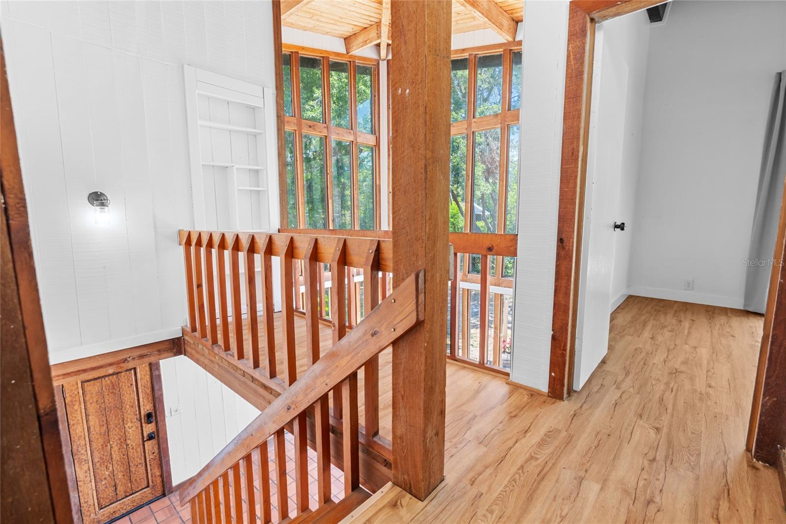 Upstairs