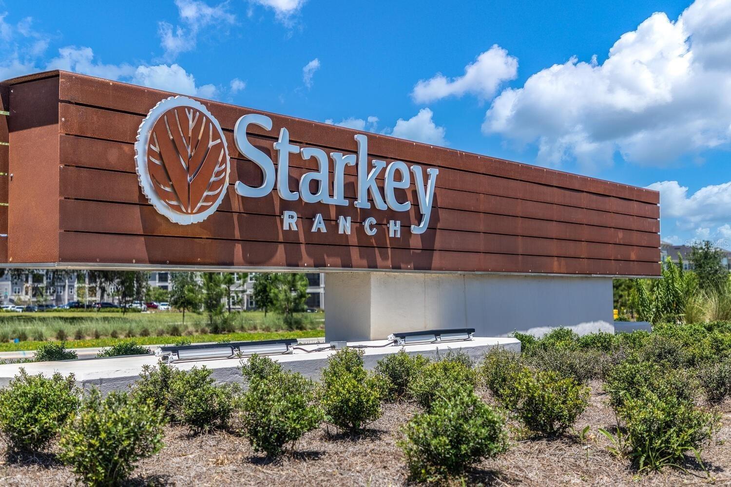STARKEY RANCH- TAMPA BAYS #1 MASTER PLANNED COMMUNITY