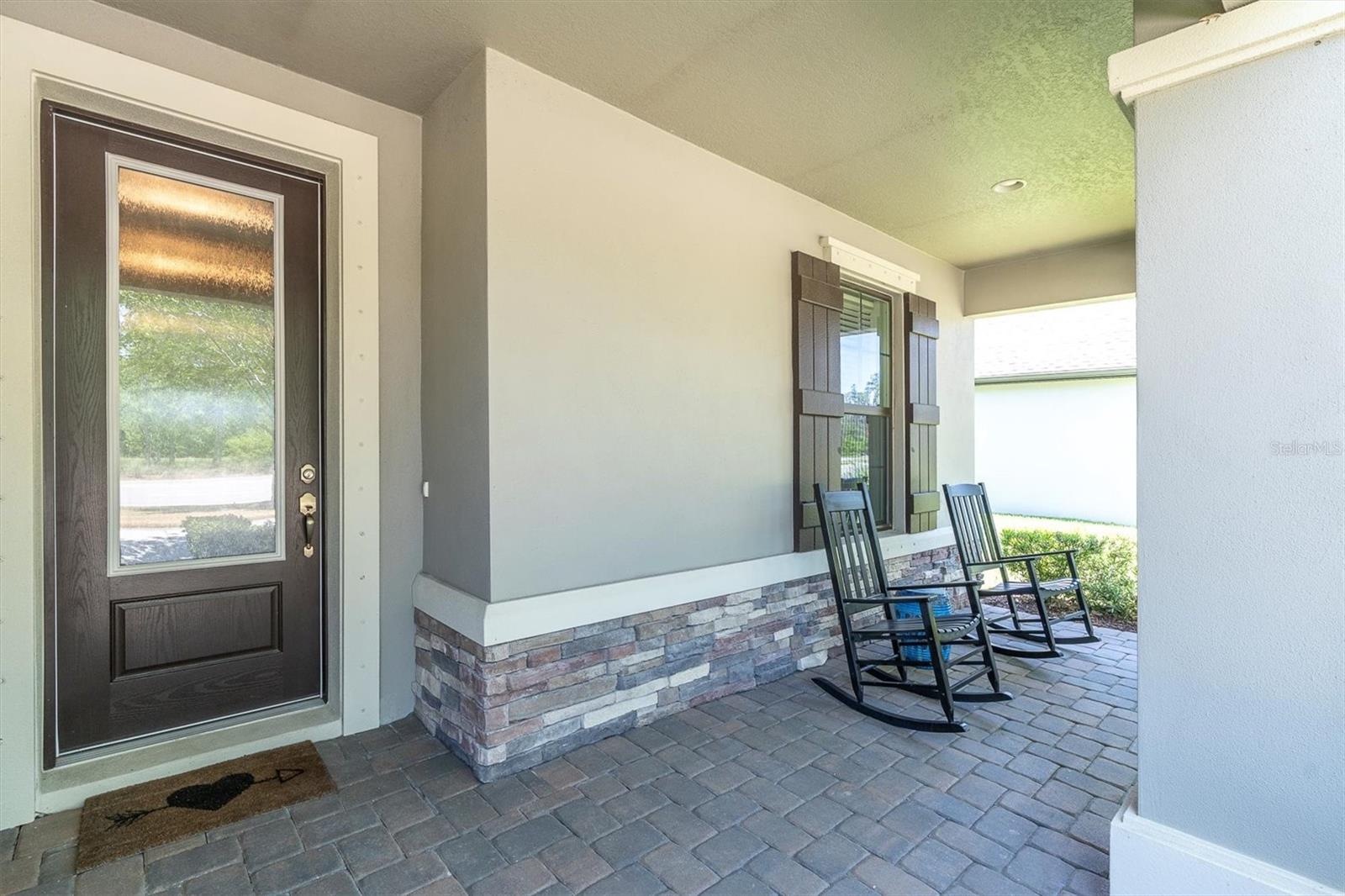 INVITING FRONT PORCH
