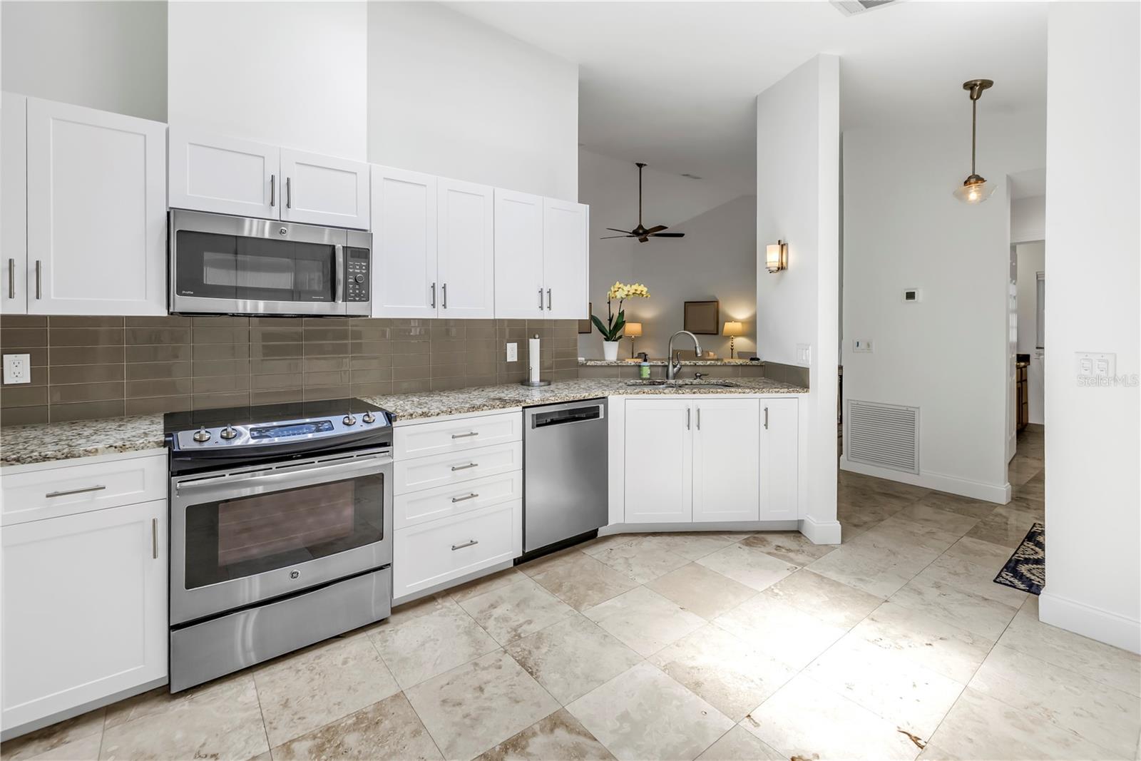 Stainless Range, Dishwasher, and Microwave Exhaust Vent