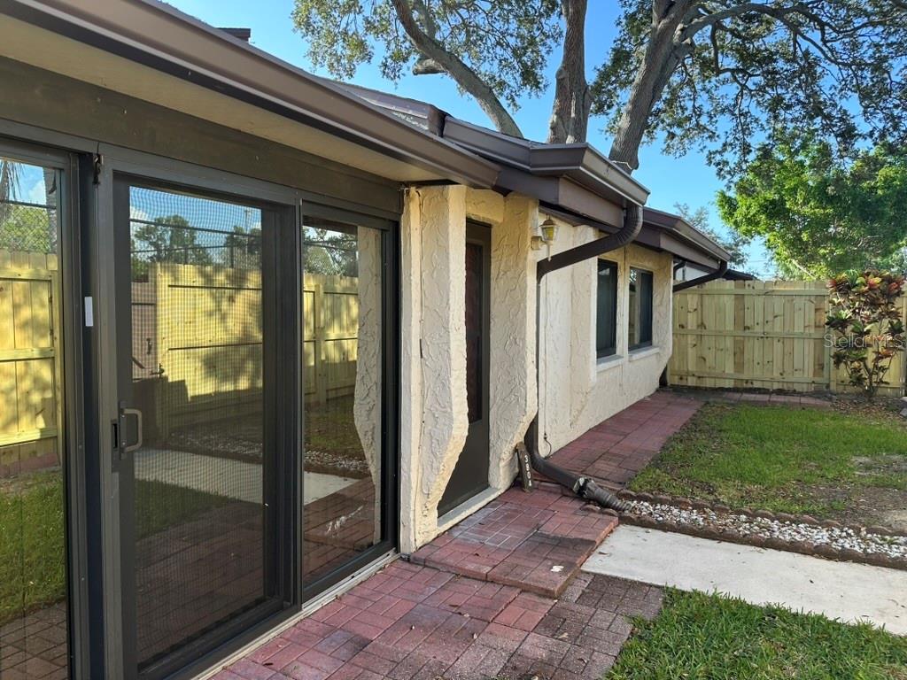 Private Fenced Yard