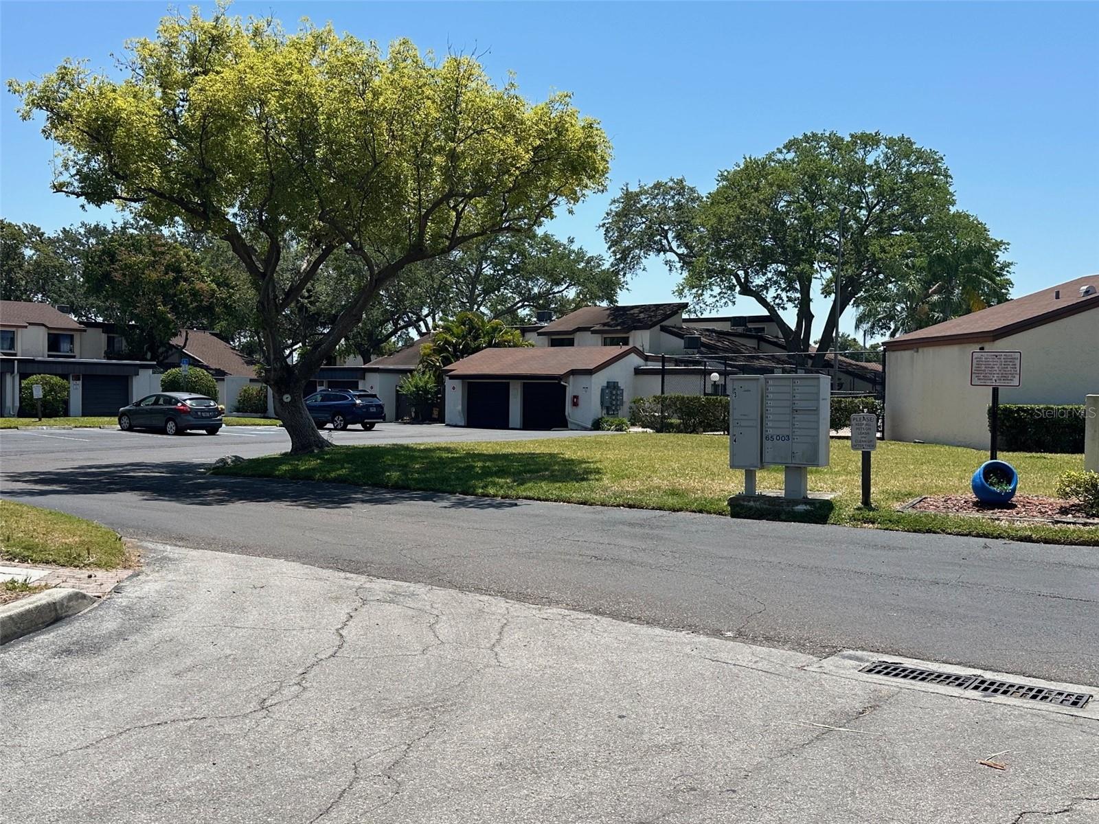 Community Mail Boxes with Bldg 38 in Background