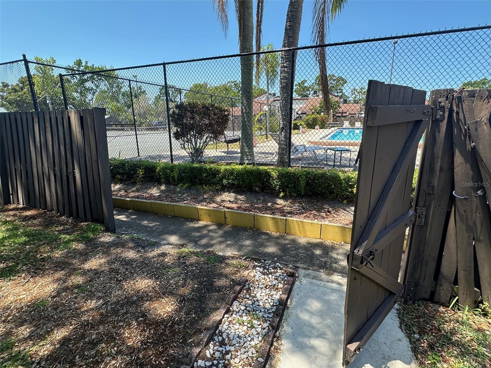 Fenced Yard Area (Fence is being replaced by HOA).