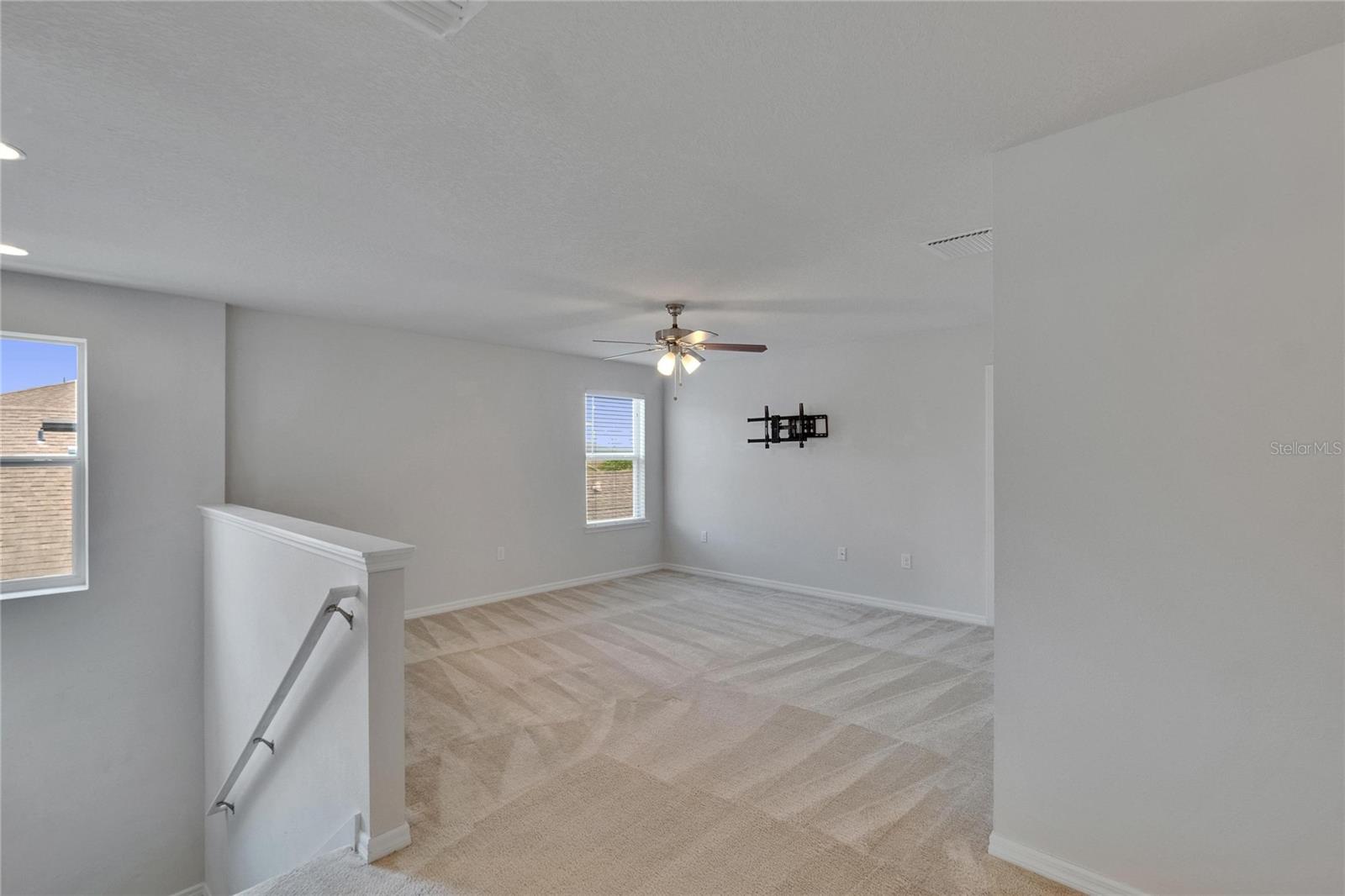 Upstairs loft