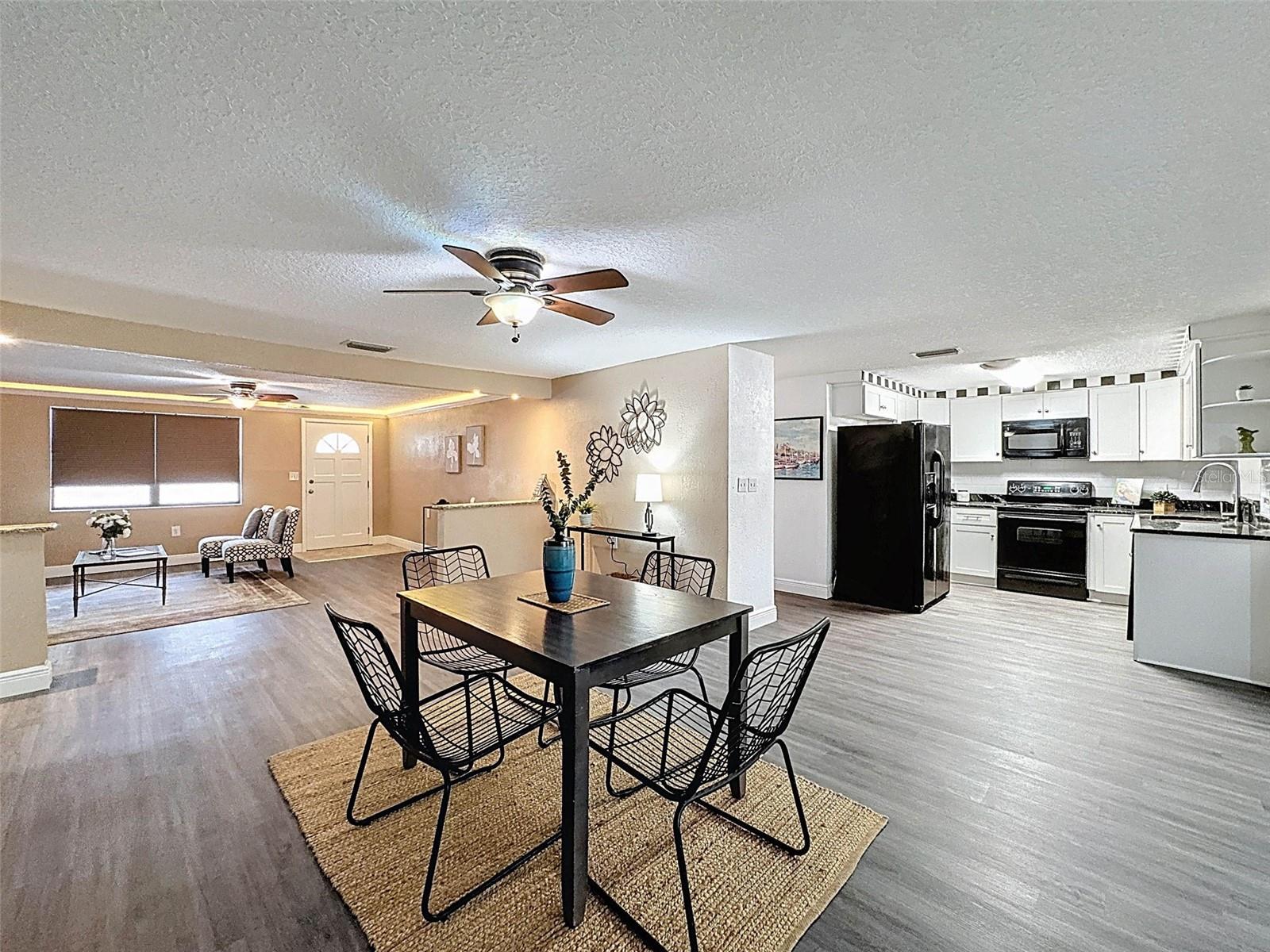 LOCATED RIGHT OFF THE KITCHEN