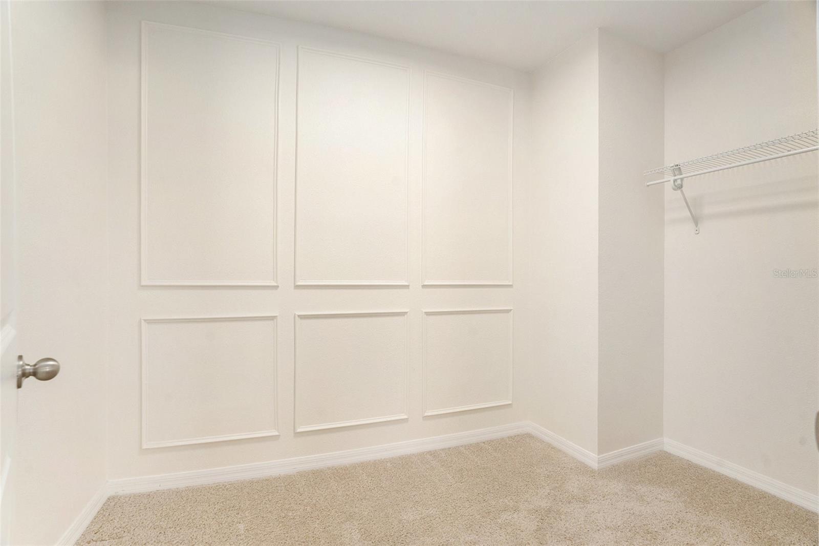 Primary walk-in closet