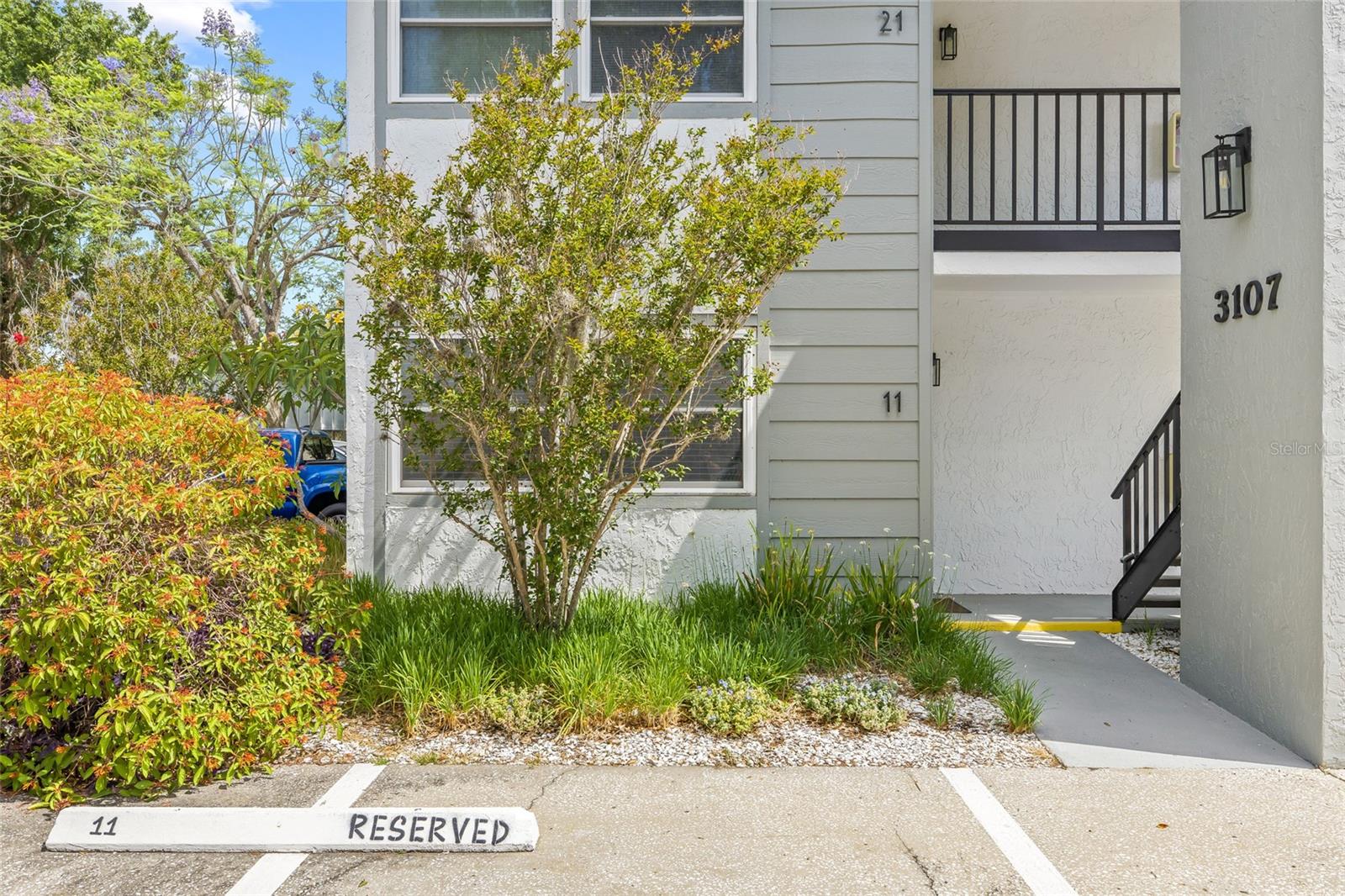 Reserved 11 parking spot Unit 11 bottom floor