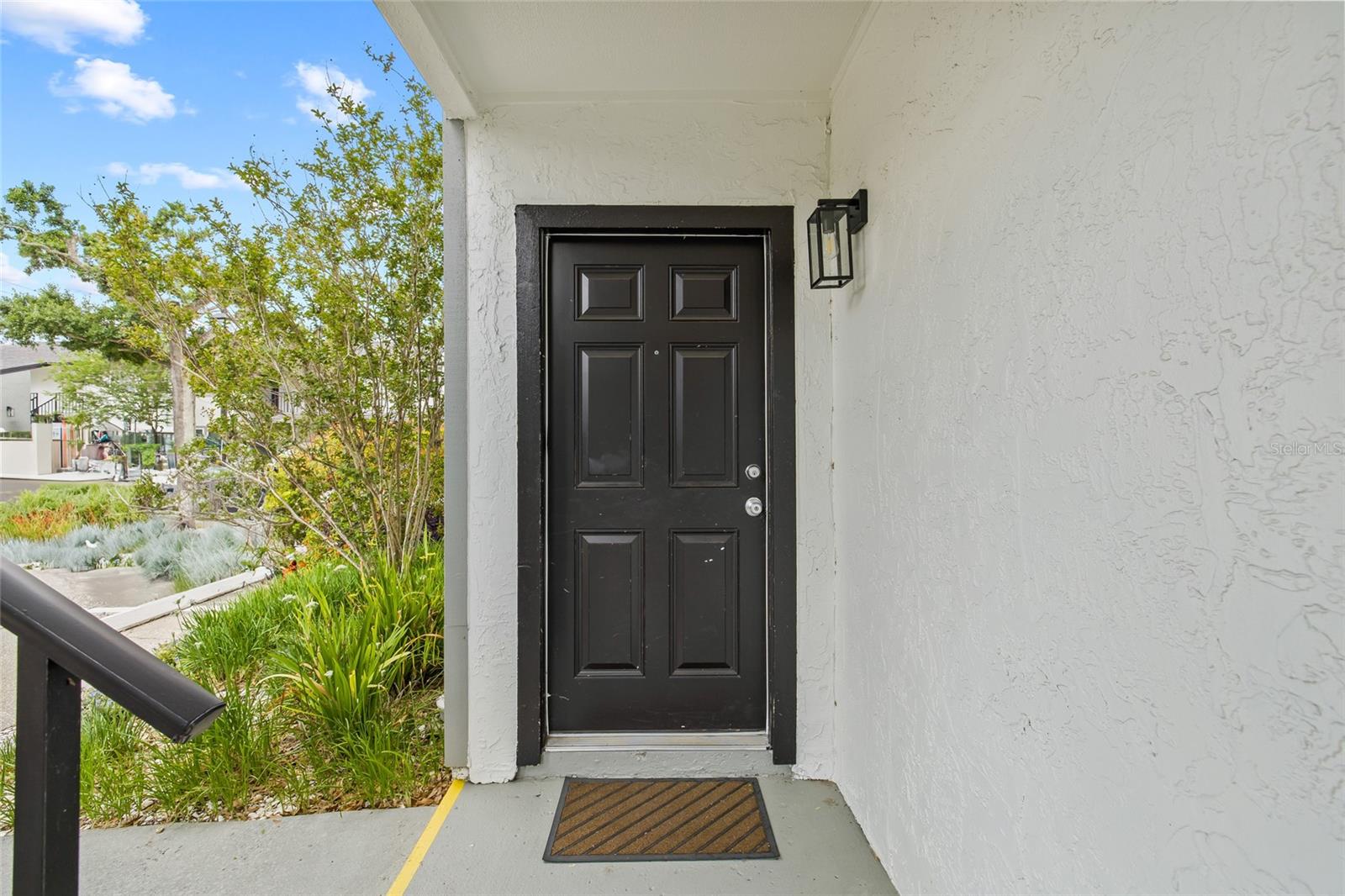 Front Door, The building was just Freshly painted covered by the HOA