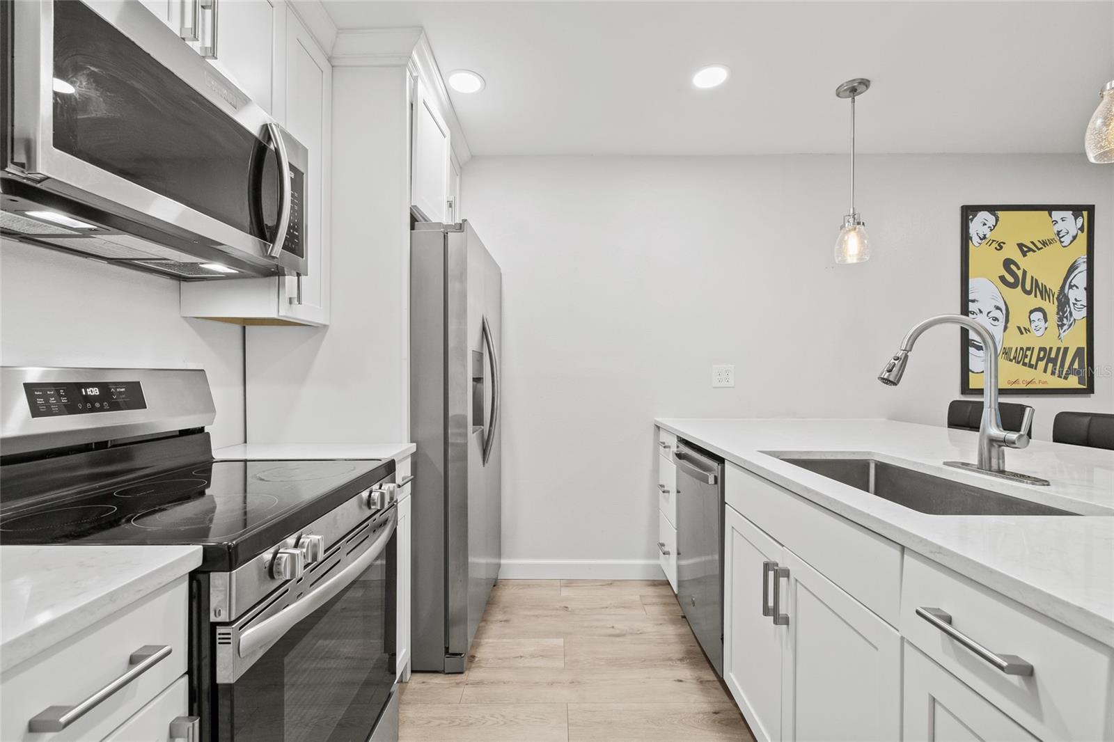 The kitchen is Fresh and New
