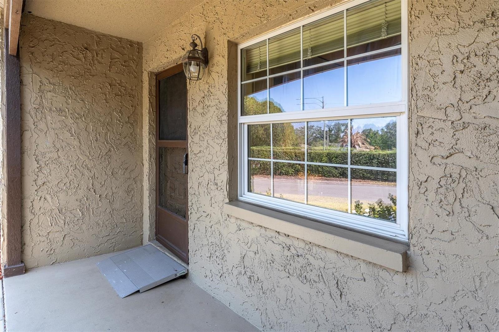 Kitchen Window off Front Entrance