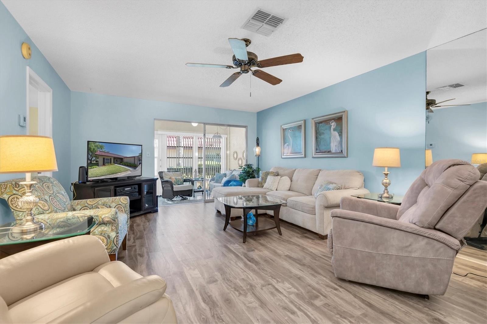 Living Room & Florida Room