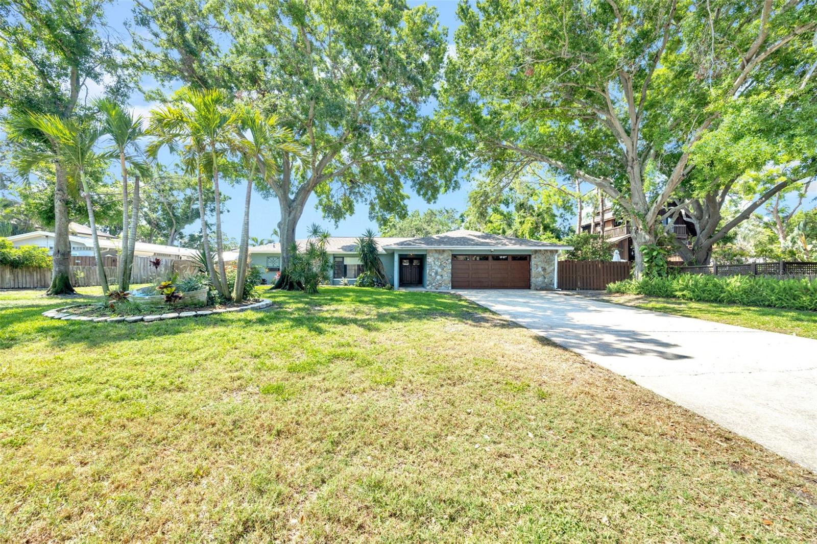 Front of home landscaping