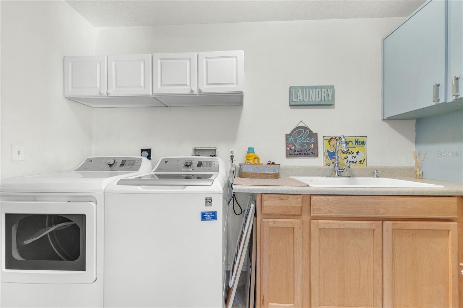 Laundry area