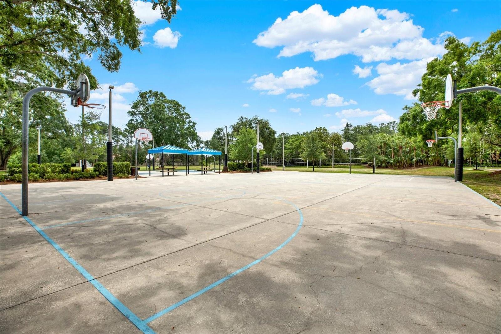 Basketball Courts.