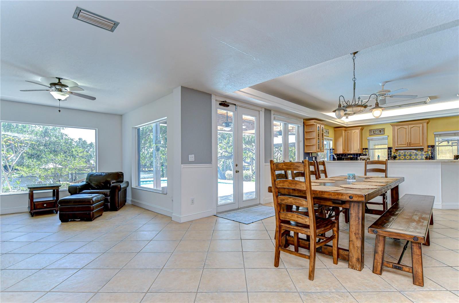 Tons of natural light!