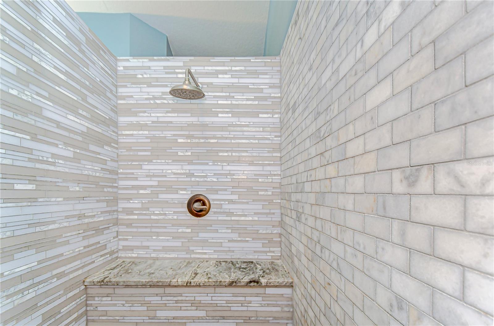 Walk-in shower!