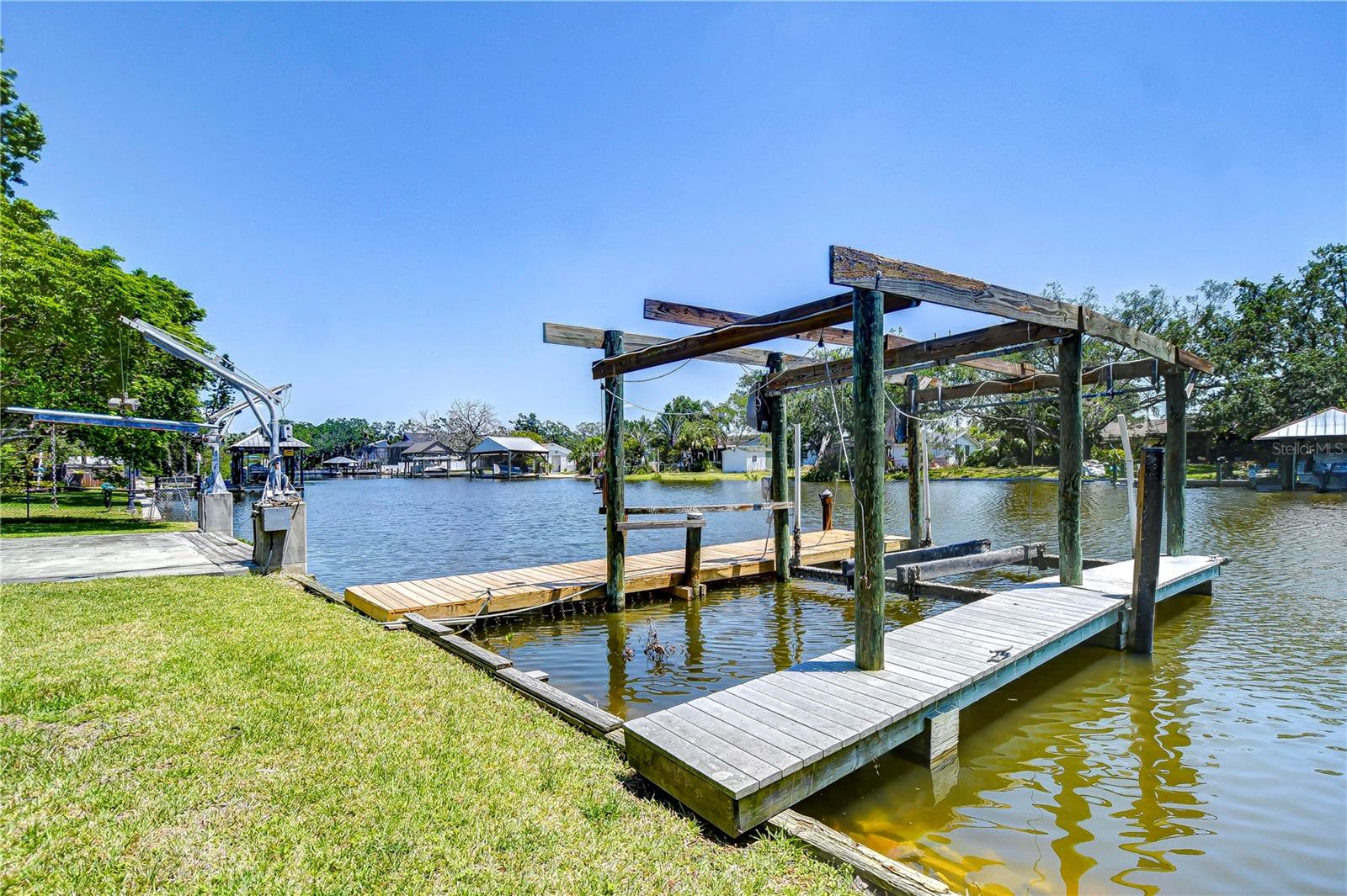 Boat dock!