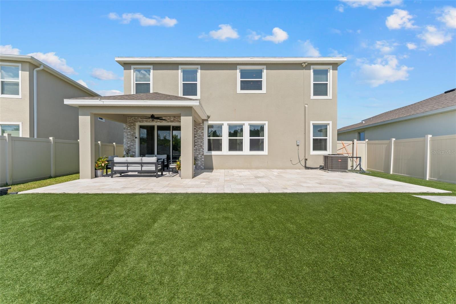 Maintenance free turf