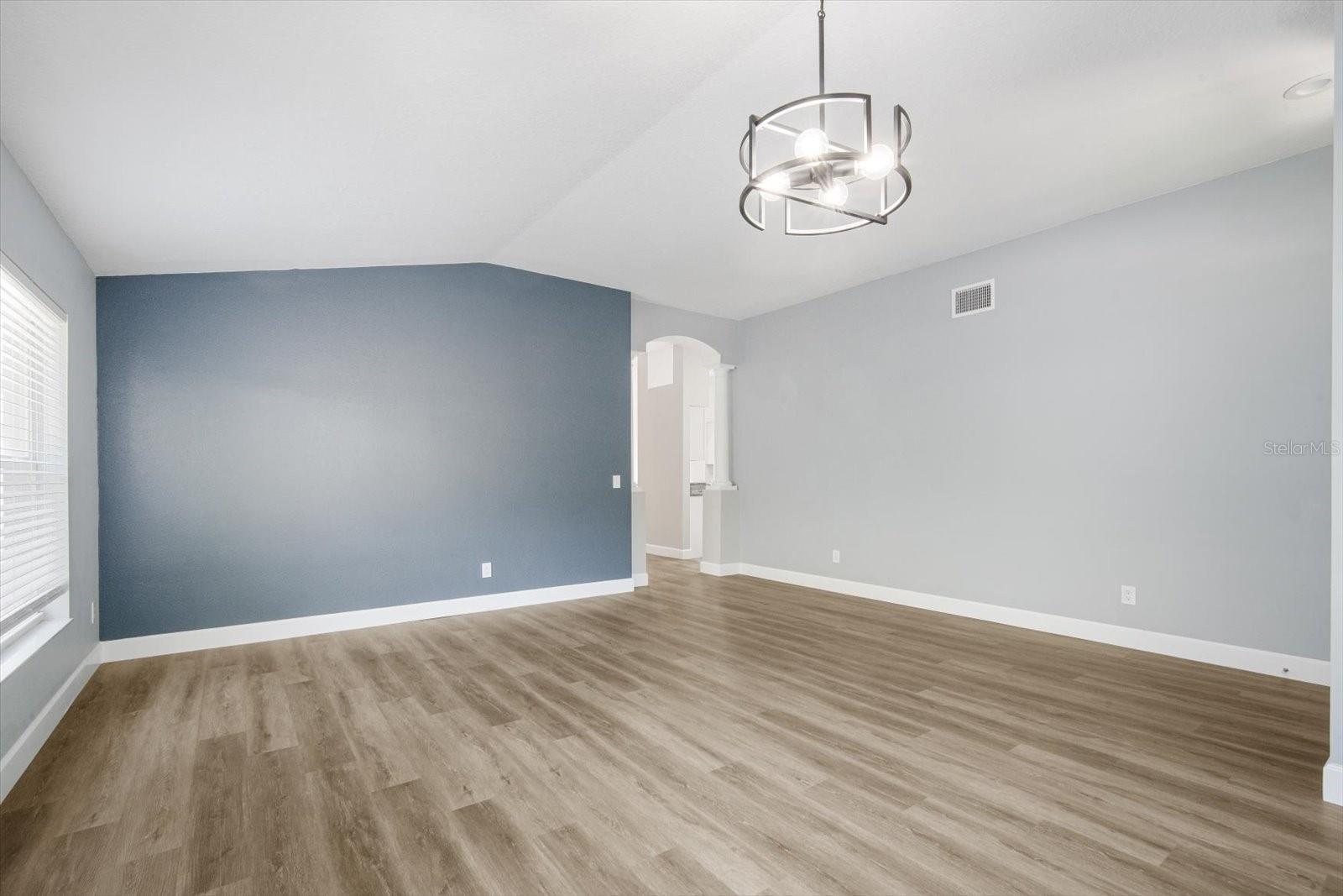 Inviting and Open Living Spaces