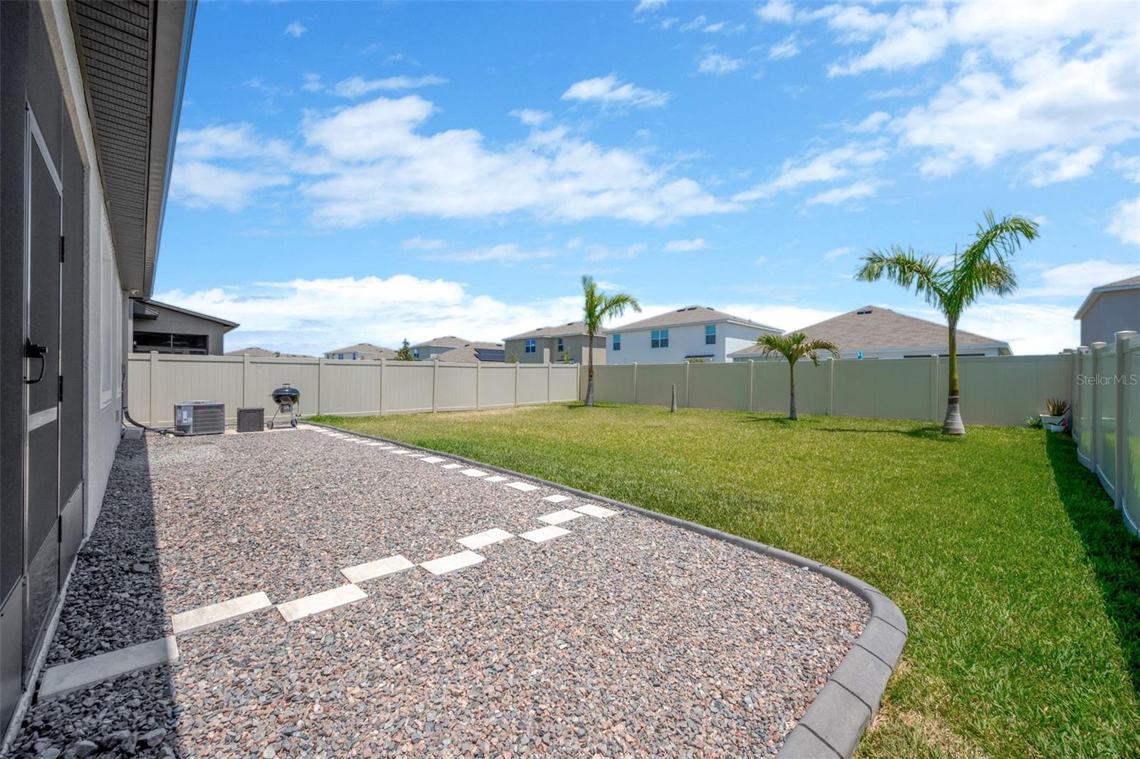 Backyard curb appeal