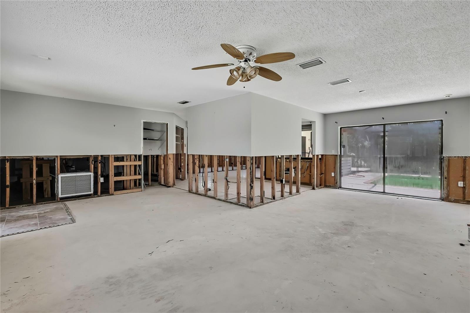Open floor plan