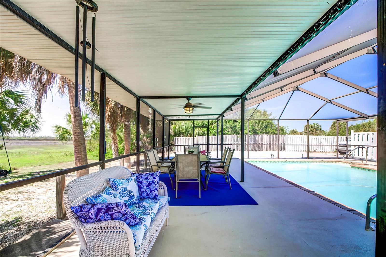 Covered Seating