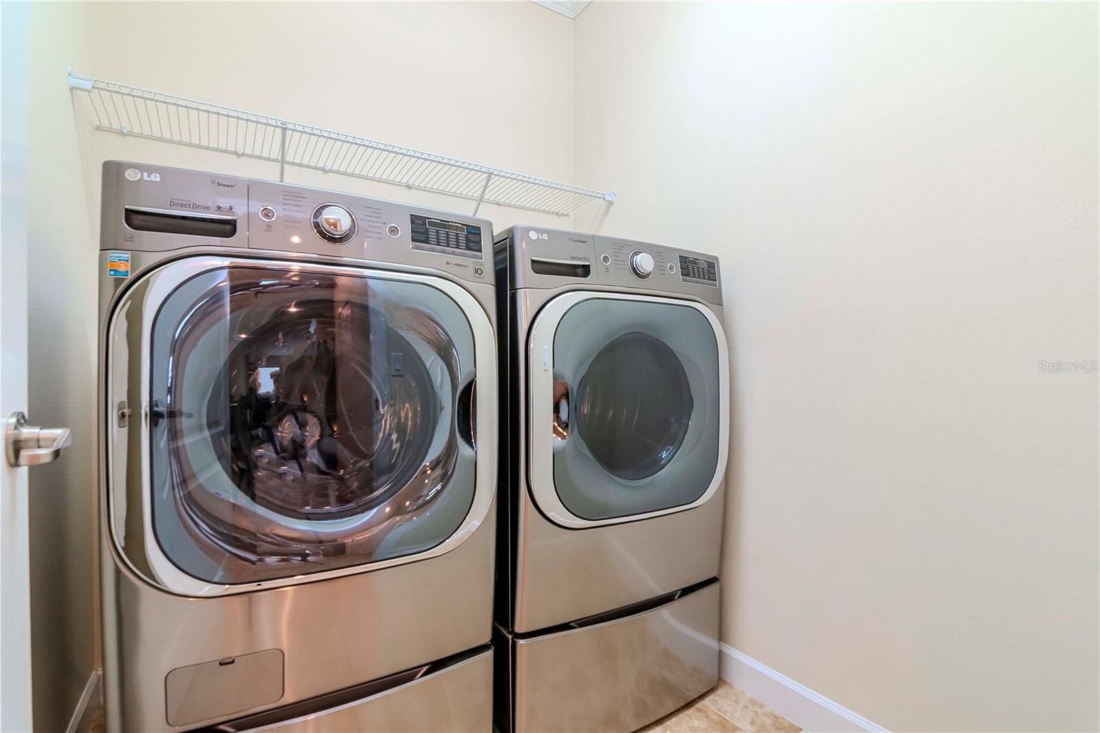 Inside Laundry room