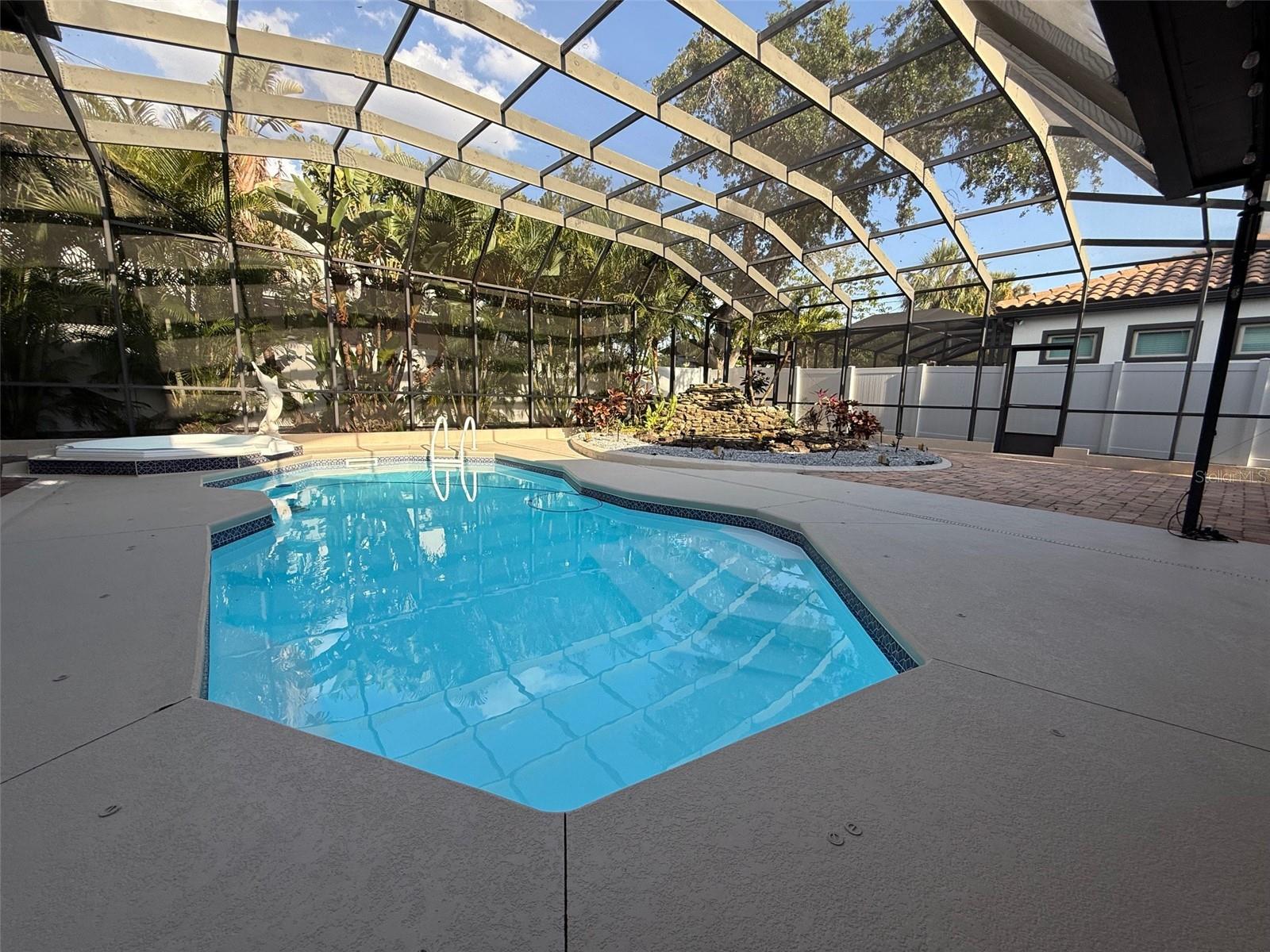 Pool area