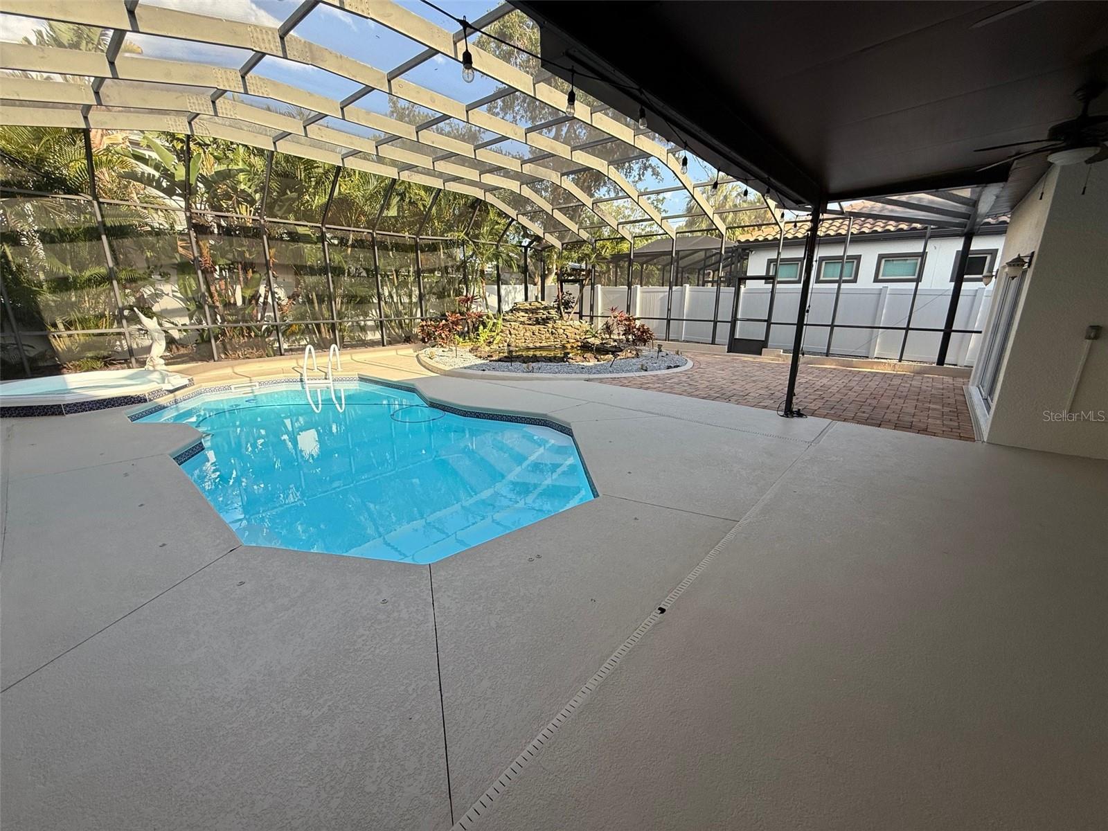 Lanai/Pool/Koi Pond