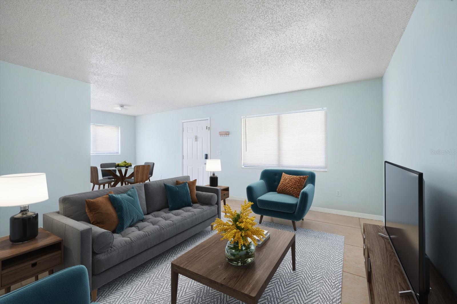 Staged Living Room