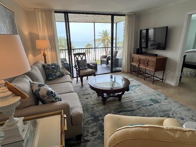 Living Room Tastefully Furnished