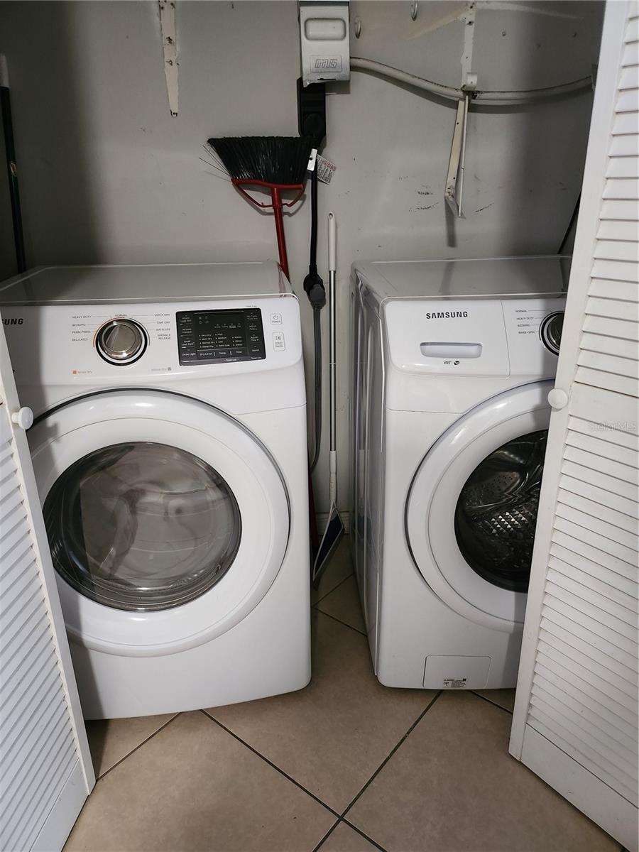 Laundry closet