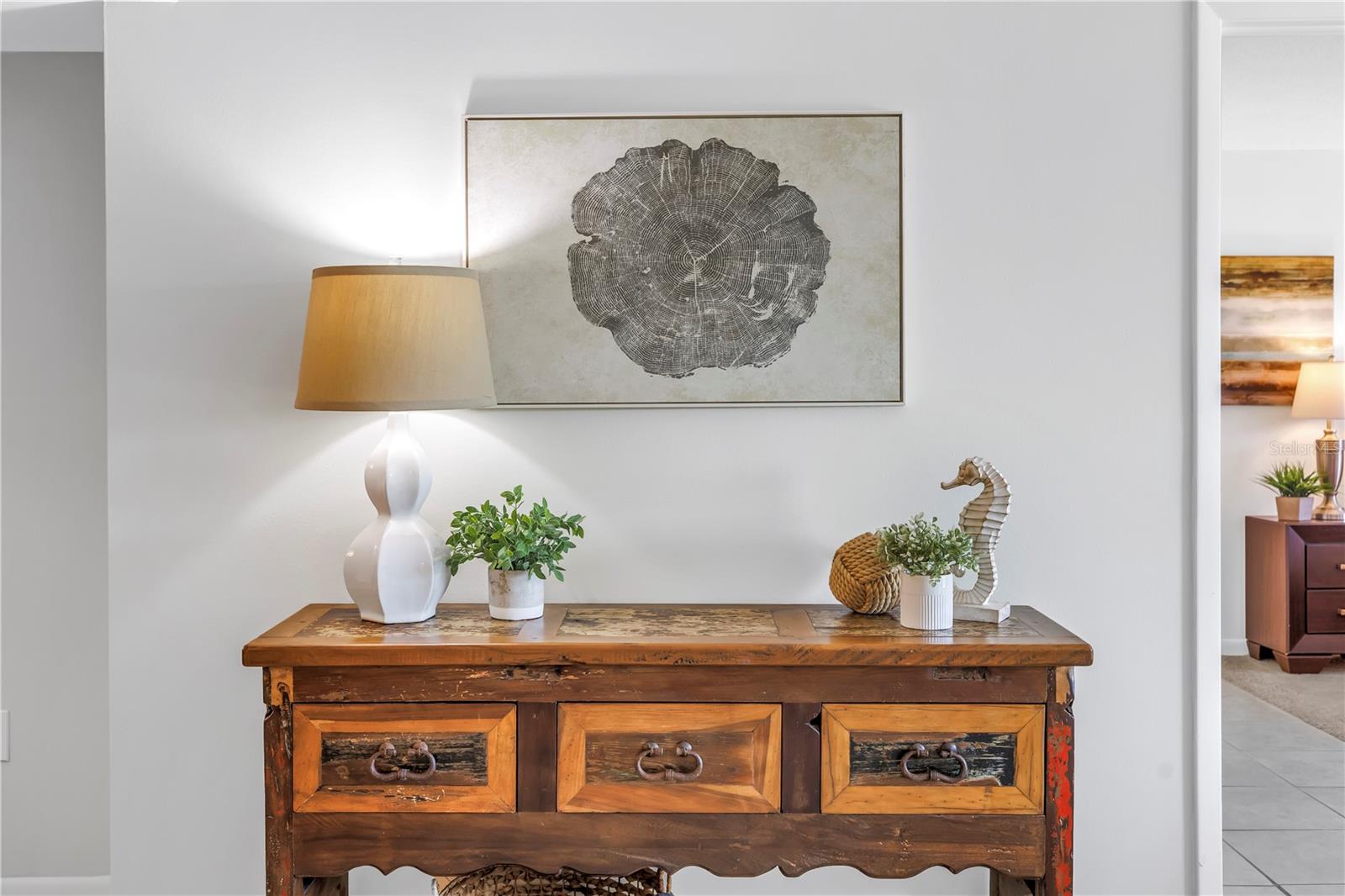 Decorate with your style outside the main bedroom