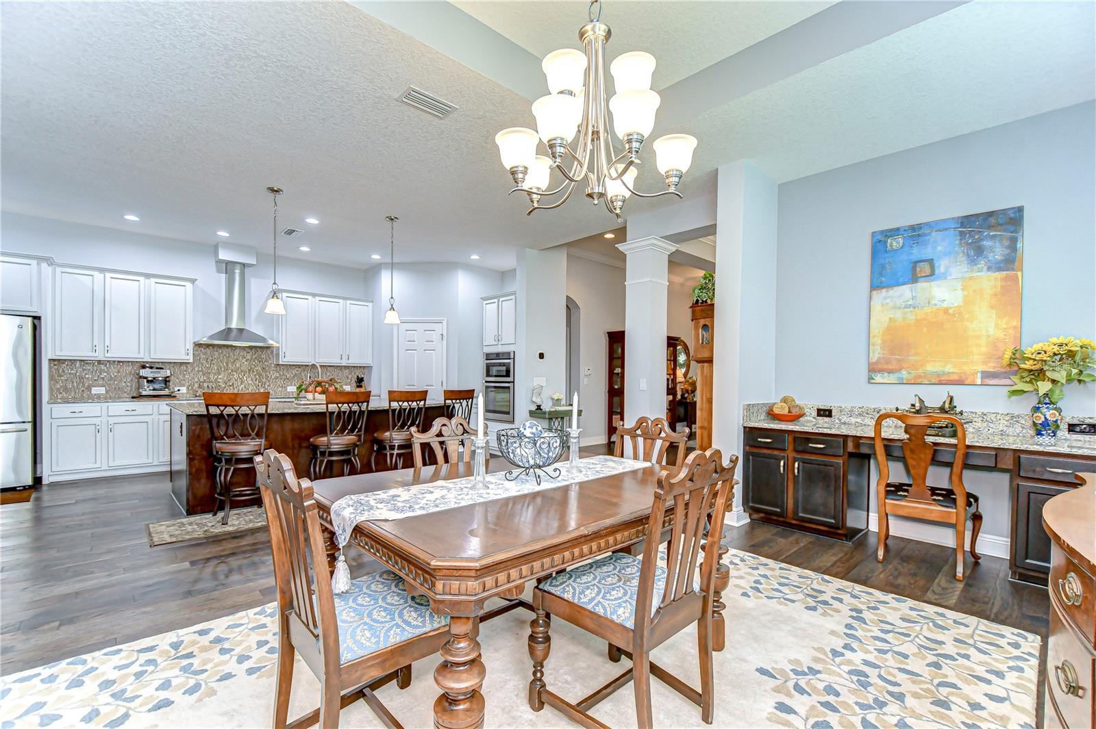 The open concept home is made for entertaining!